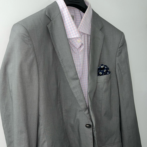 Zara Men’s Sports Jacket. Size 38US, 100% Cotton. Very Good Condition. Grey. - Picture 2 of 16